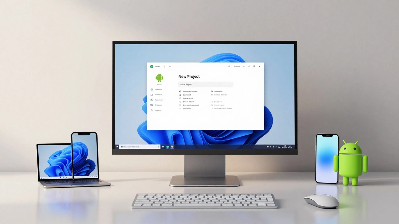 Android Studio: установка среды разработки и первое приложение на Android