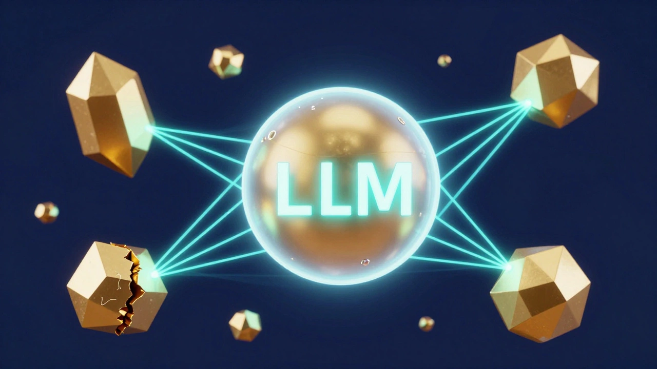 Геометрические фигуры символизируют проверку качества модели