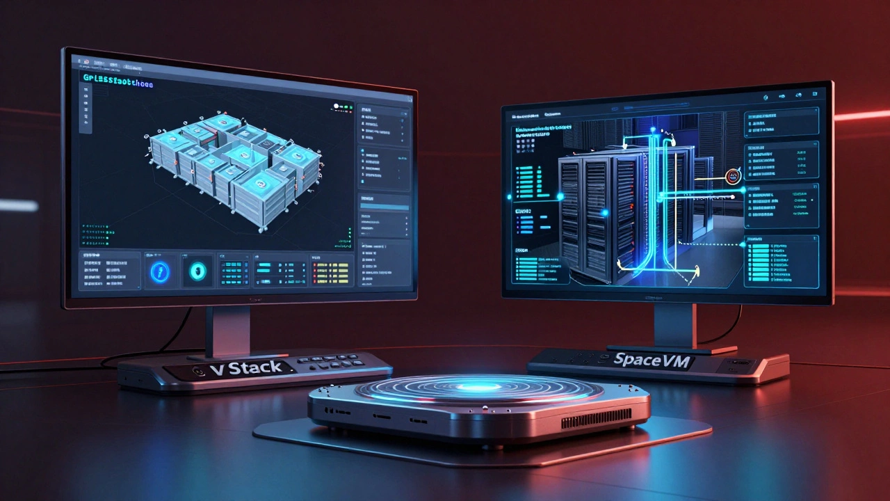Российские платформы vStack и SpaceVM с поддержкой GPU и SDN в дата-центре.
