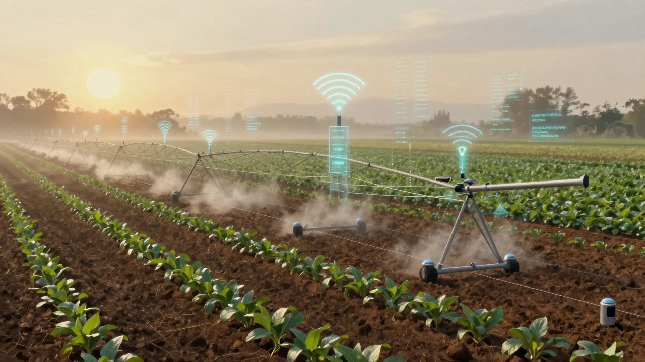 Сельское хозяйство с системами умного мониторинга