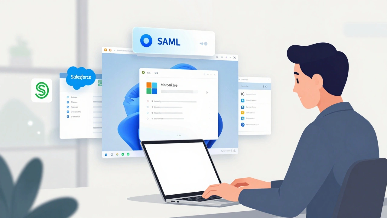 Сотрудник входит один раз, и все корпоративные приложения открываются автоматически без повторного ввода пароля.