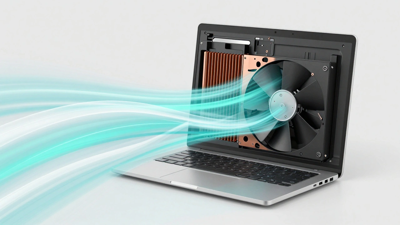 Визуализация воздушных потоков внутри системы охлаждения компьютера