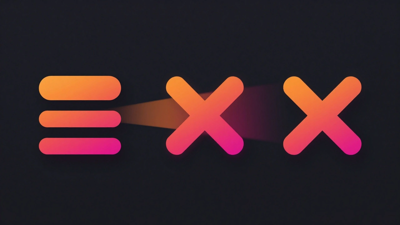 Анимация трансформации иконки меню в крестик с использованием плавных переходов