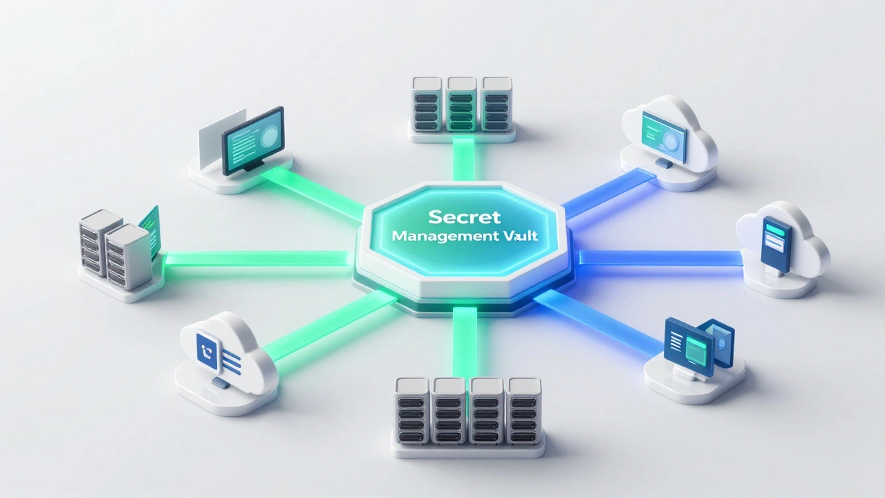 Централизованное хранилище секретов, автоматически обновляющее ключи в облачной инфраструктуре