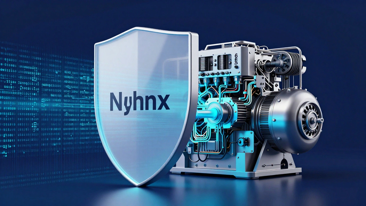 Схема гибридной архитектуры: Nginx как защитный экран перед мощным движком Apache