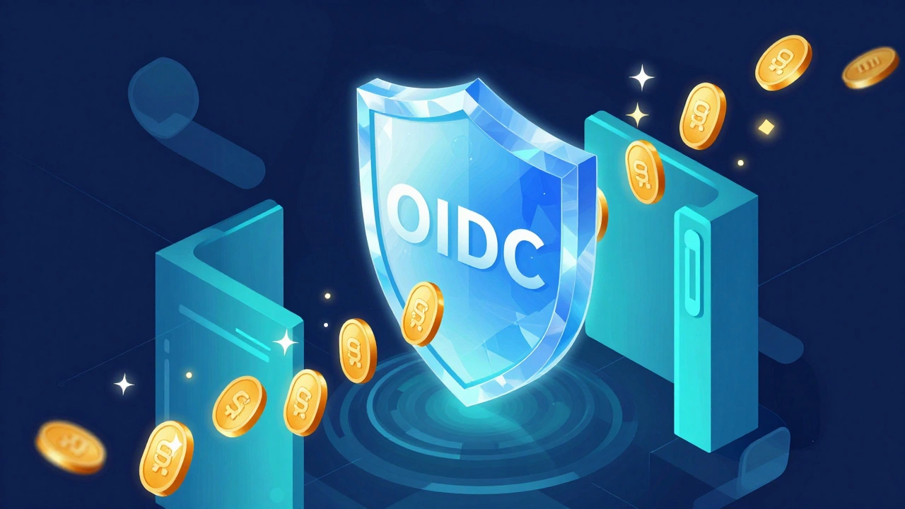 Схематичное изображение динамических OIDC-токенов, которые исчезают после использования