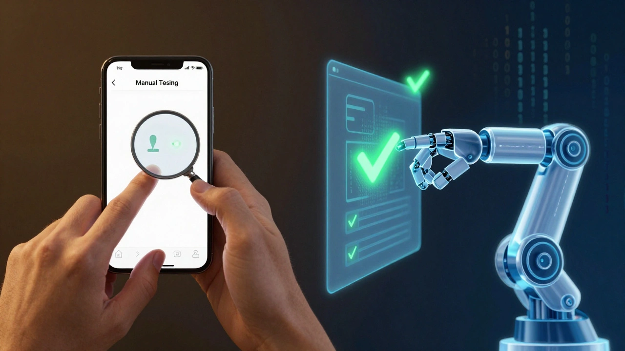 Сравнение ручного тестирования UX и автоматизированных тестов регрессии