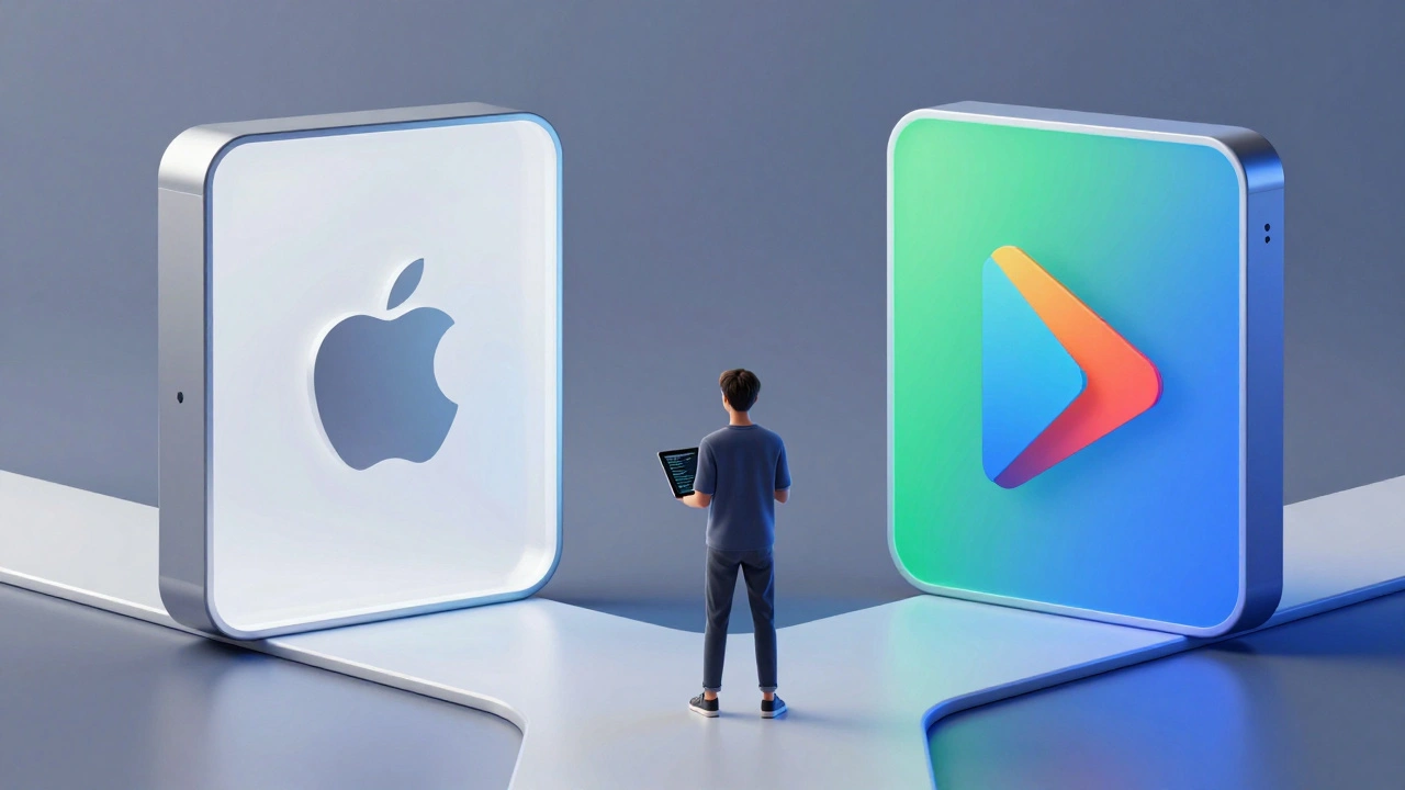 Публикация мобильного приложения: правила App Store и Google Play