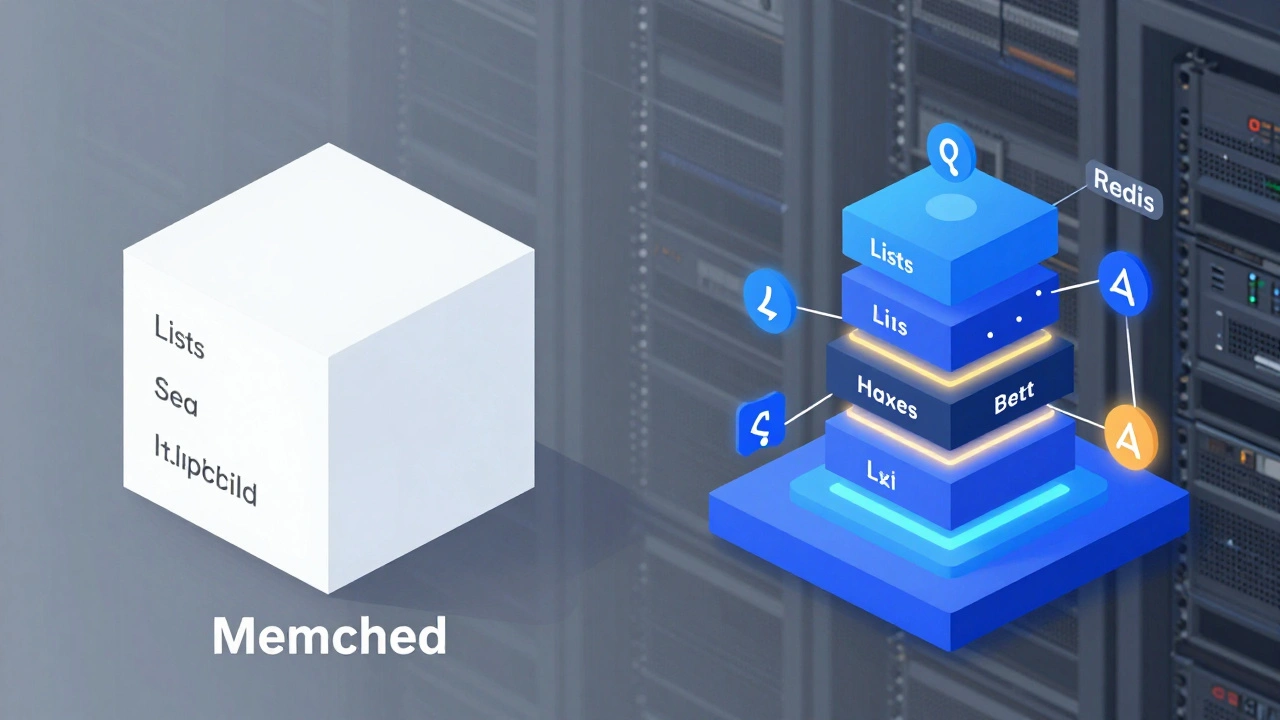 Сравнение Memcached и Redis: простота против сложных структур данных