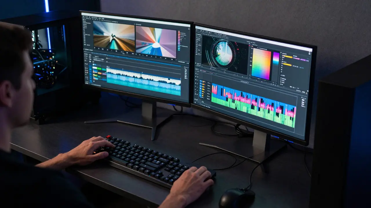 Как выбрать видеокарту для монтажа видео и 3D рендера в 2026 году