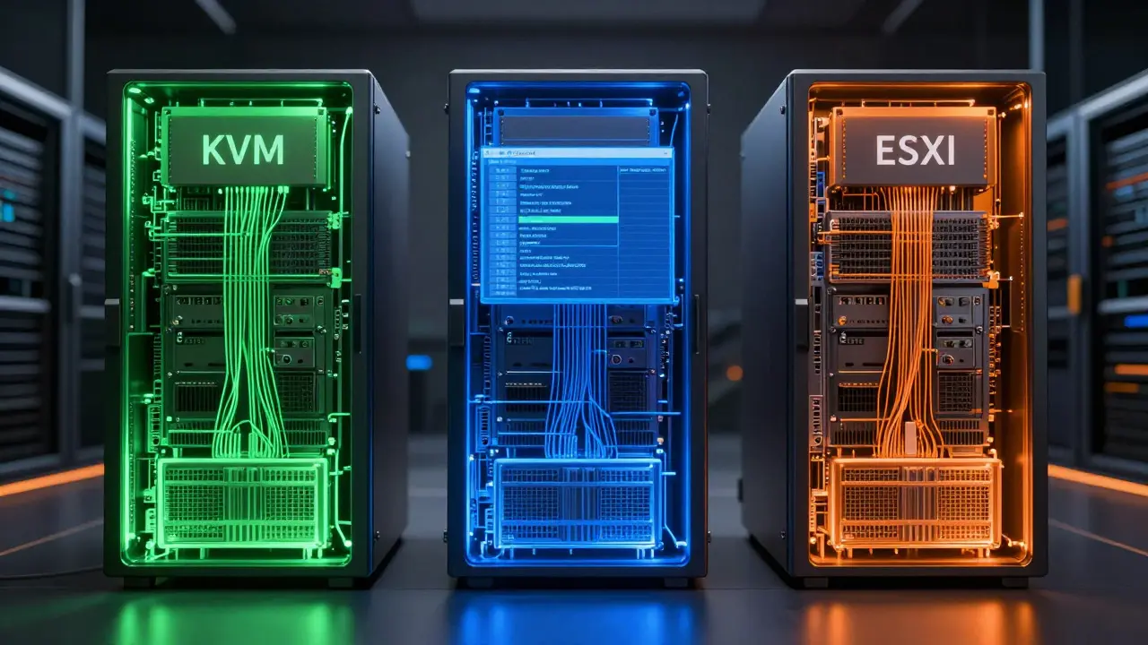 Сравнение гипервизоров KVM, Hyper-V и VMware: что выбрать для бизнеса в 2026